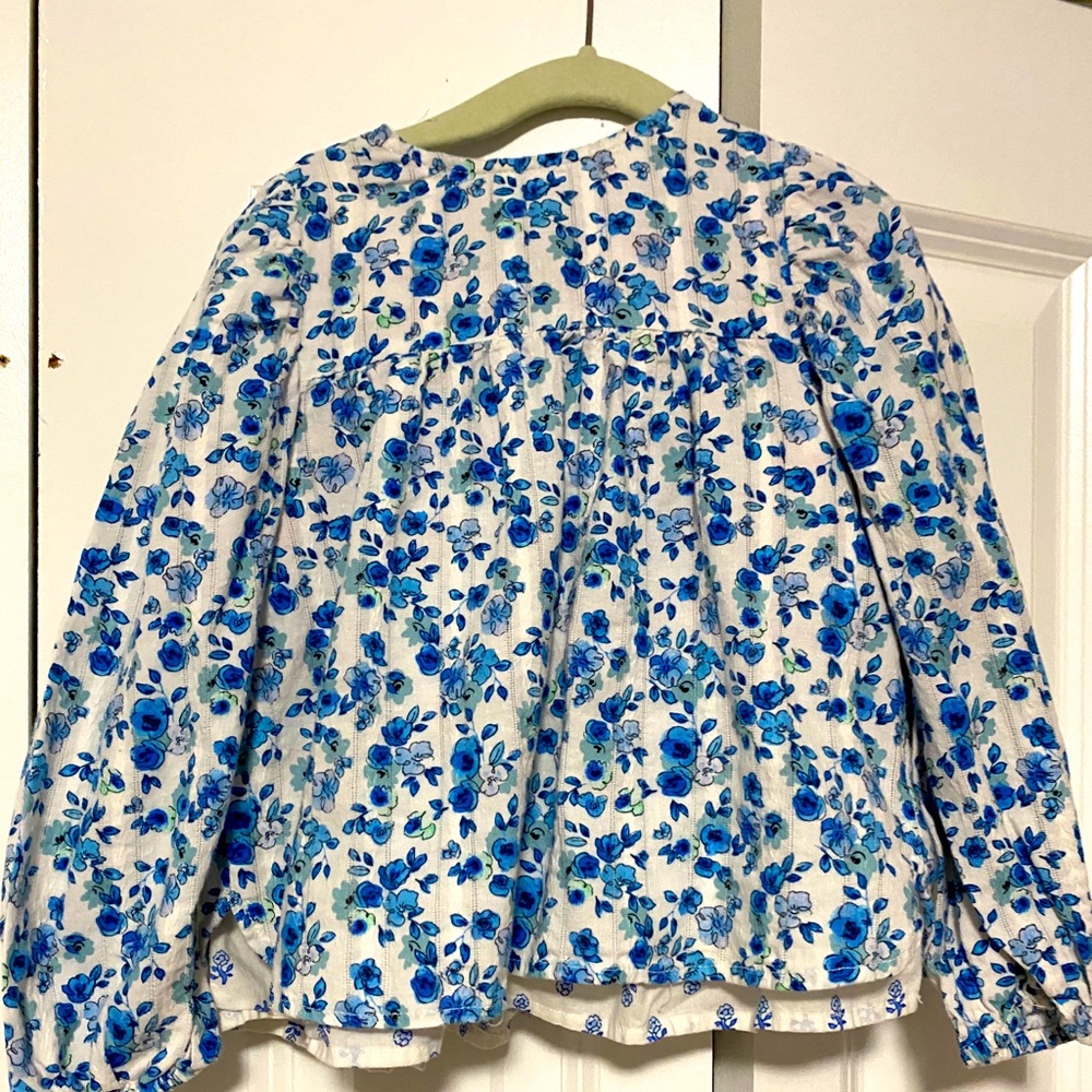 Zara floral top for girl 3-4 T